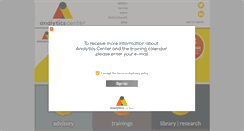 Desktop Screenshot of analyticscenter.com